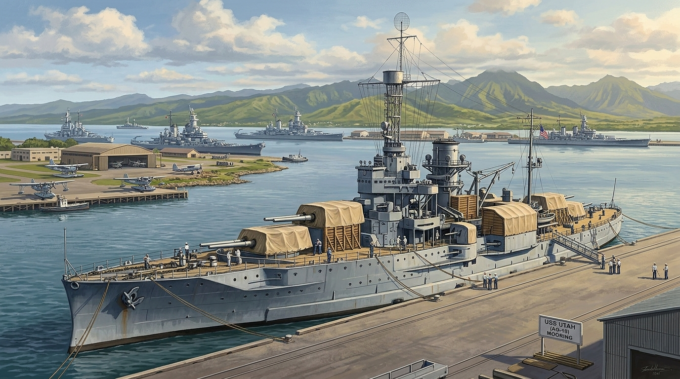 USS Utah Memorial at Pearl Harbor